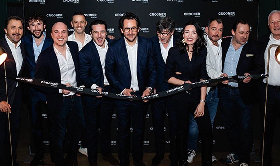 Découpe du Ruban pour le lancement de Crooner Radio Luxembourg en DAB+ le 26 Mars 2026